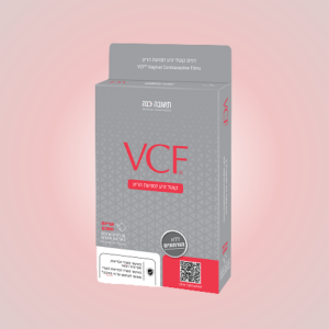 VCF דף גמיש למניעת הריון ללא הורמונים - 18 יחידות