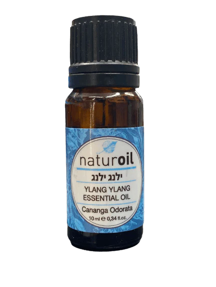 בקבוק שמן אתרי ילנג ילנג 10 מ"ל בקבוק שמן אתרי ילנג ילנג 10 מ"ל